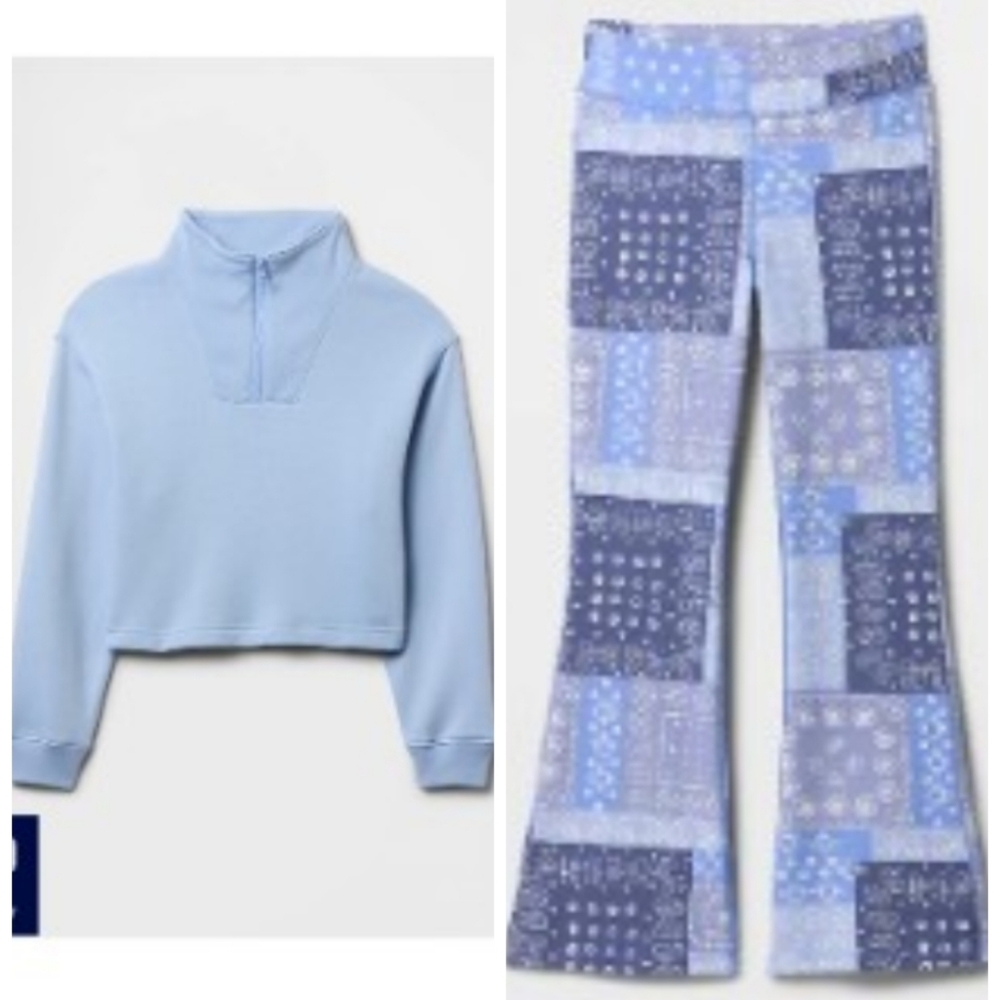 NWT. GAP Kids Light Blue Matching Set